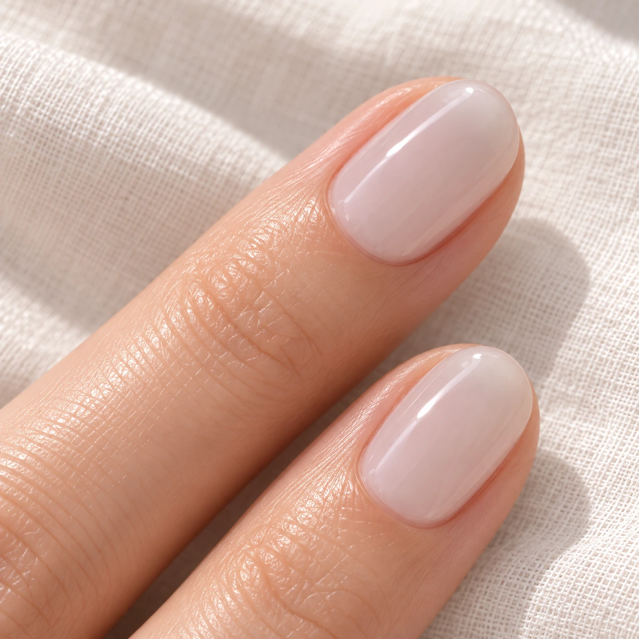 Sheer ジェルネイル カラー1 表面の質感